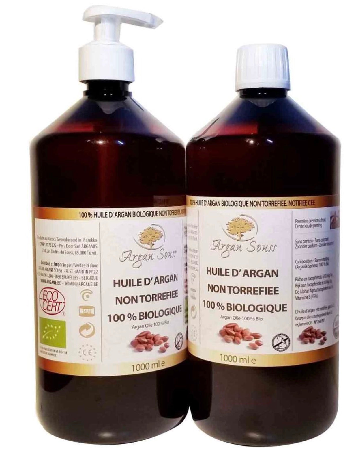 Huile d' Argan 100% Pure Cosmétique