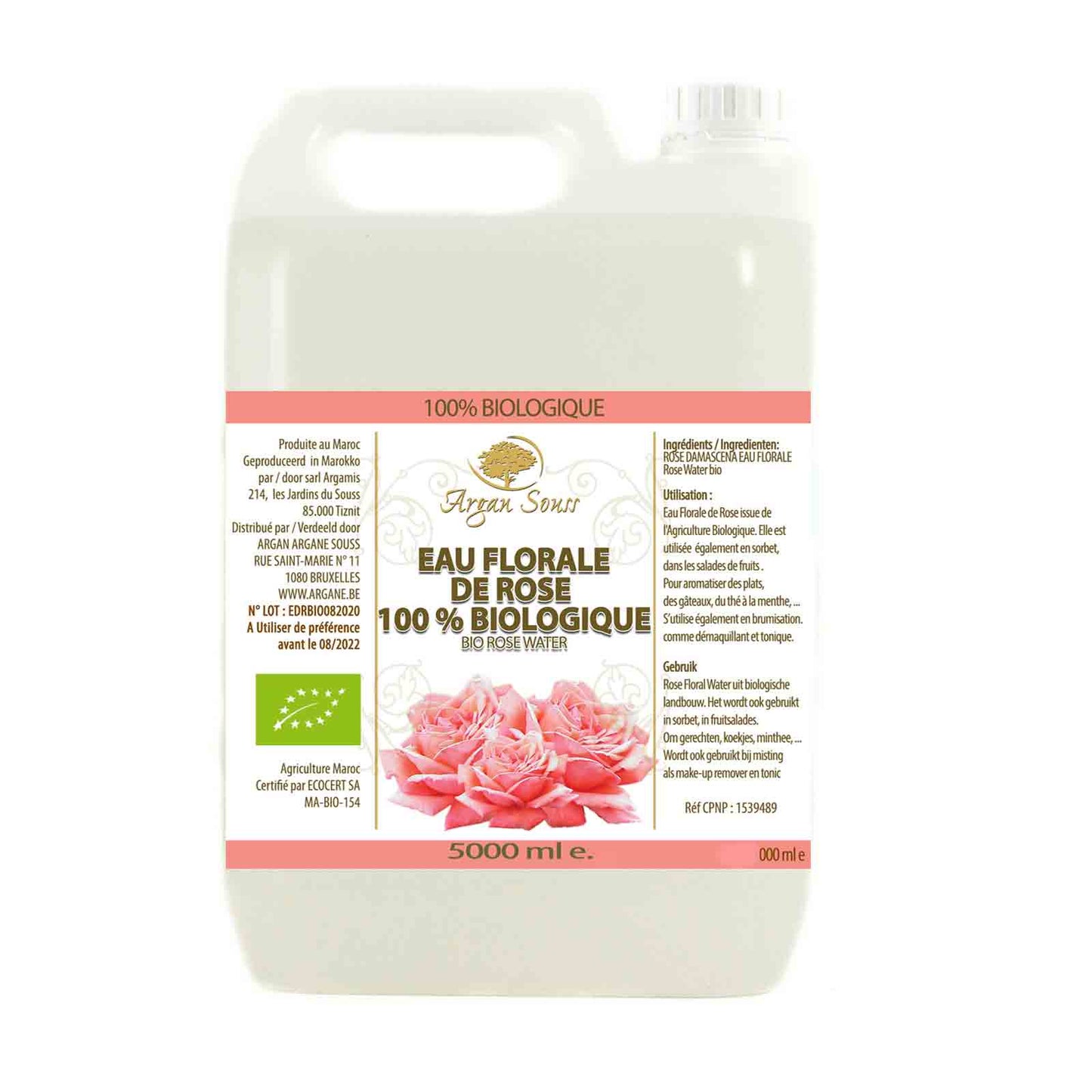 Eau Florale de Rose 100% Bio