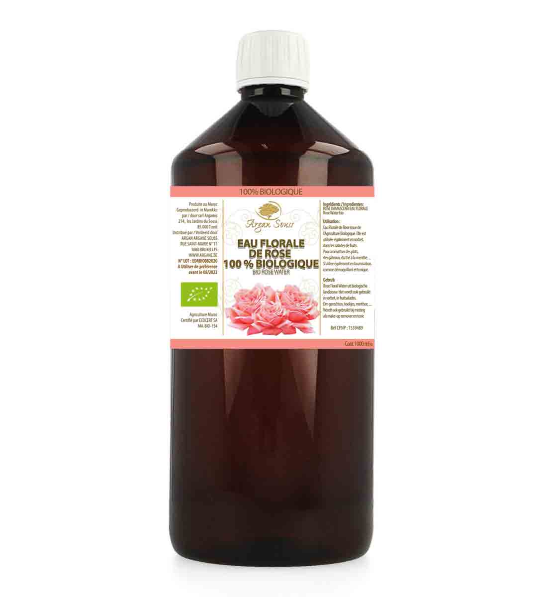 Eau Florale de Rose 100% Bio