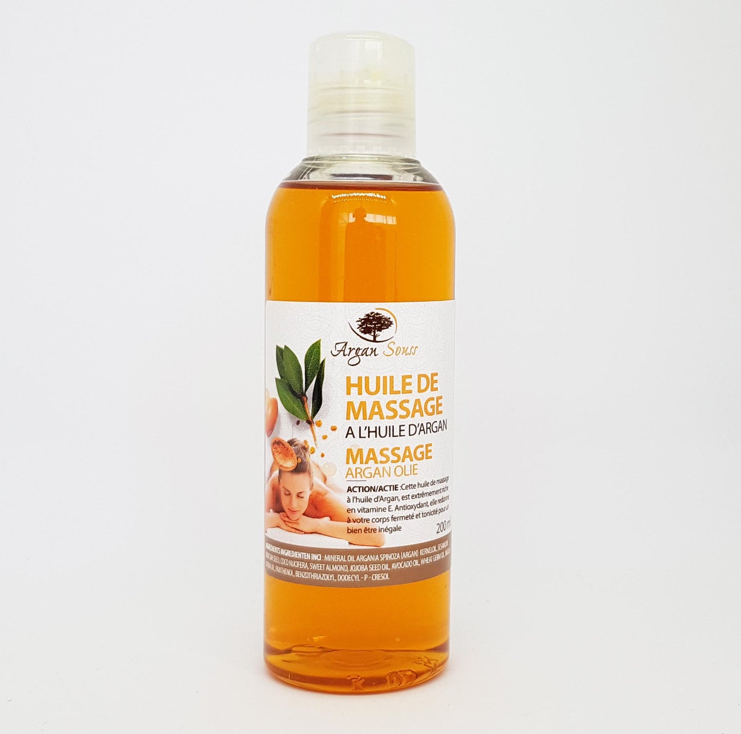 Huile de massage aux Huiles Essentielles Bio