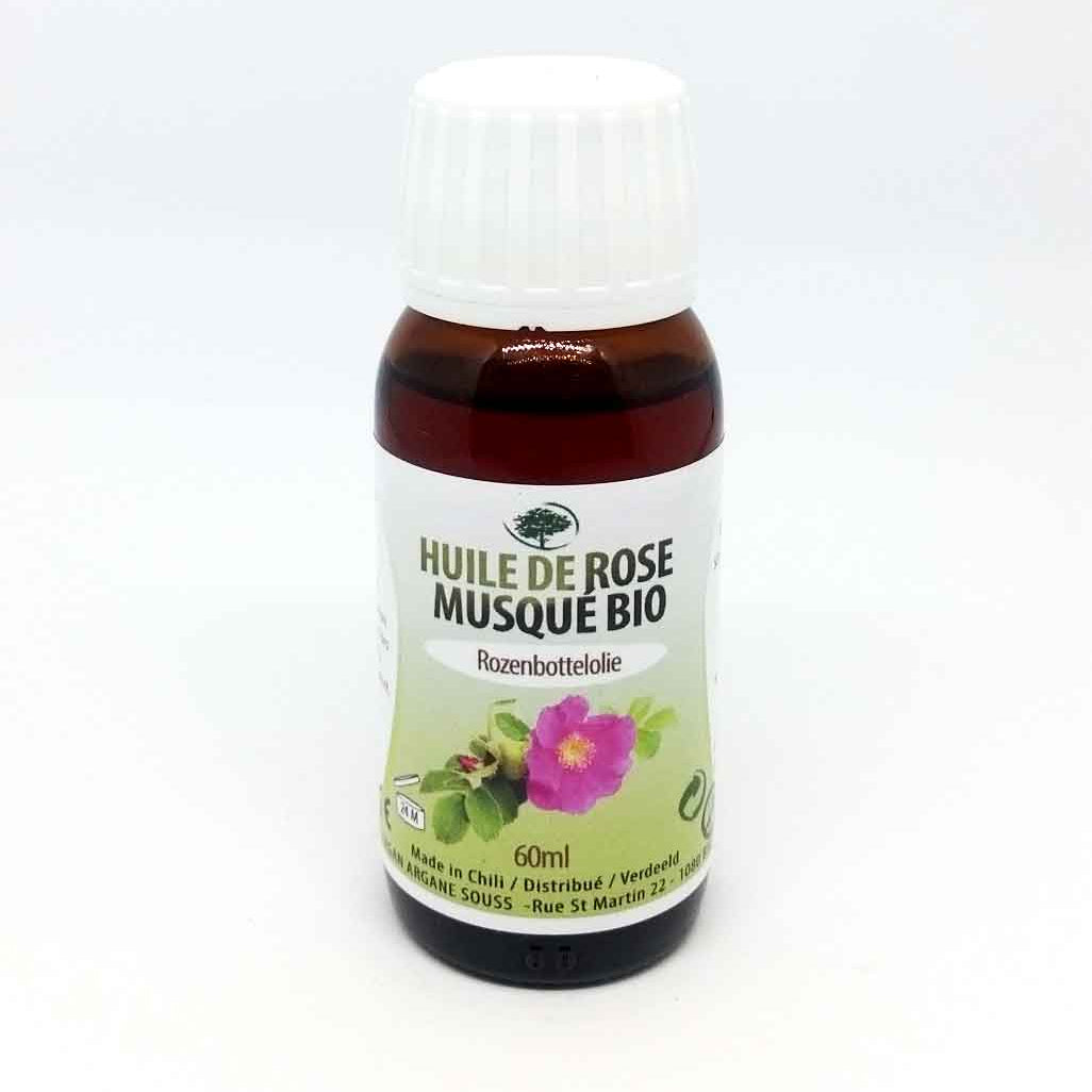 Huile Végétale de Rose Musquée Bio du Chili 60 ml