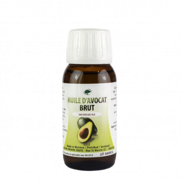 Huile Végétale Vierge d'Avocat Bio 60 ml