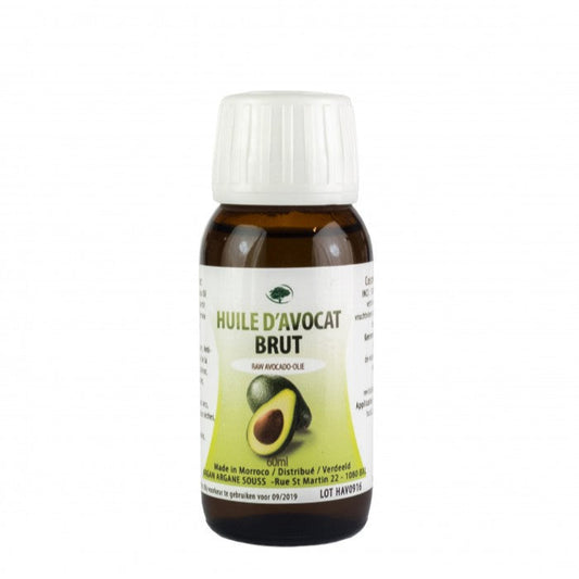 Huile Végétale Vierge d'Avocat Bio 60 ml