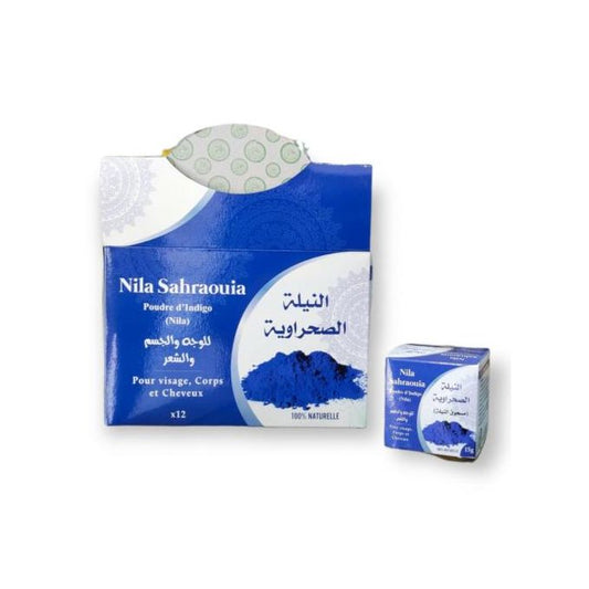 Nila Bleu Sahraouia - Poudre d'Indigo sahara