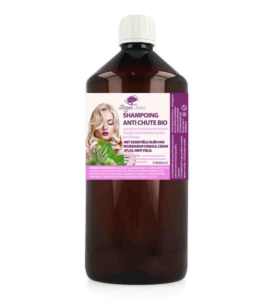 Shampoing aux Huiles Essentielles Bio Anit chute